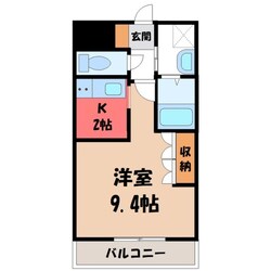 氏家駅 徒歩41分 1階の物件間取画像